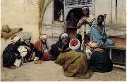 unknow artist, Arab or Arabic people and life. Orientalism oil paintings 148